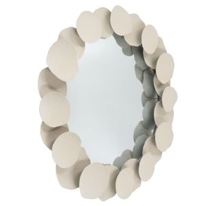 Espejo de pared de metal 85x85x7.5h cm