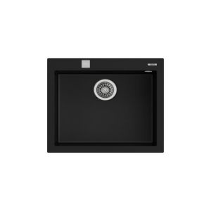 Fregadero - teka - forsquare - tegranite - 50x40 cm - drenaje automático -