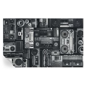 Murales autoadhesivos radio retro 416x254 tulup