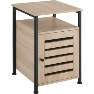 Mueble auxiliar cork 40,5x40,5x60,5cm, marrón