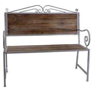 Banco gris 114x54x102