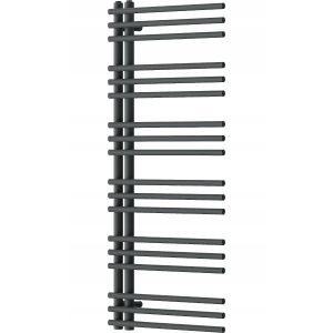 Radiador secatoallas de agua 456w 120x50x6,6cm, gris