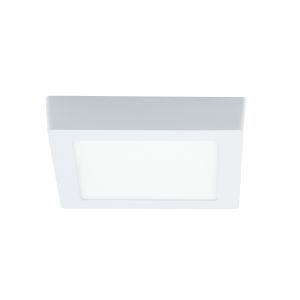 Plafon LED pro superficie cuadrado blanco 13w 6000k 1170lm no flicker