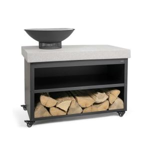 Barbacoa brasero sobre mesa - livoo - doc329 - superficie de cocción ø41 cm