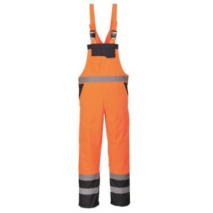 Camiseta de tirantes - portwest - bicolor - alta visibilidad - 6 bolsillos