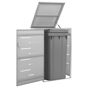 Cobertizo para un contenedor basura acero 69x77,5x112,5 cm es2957