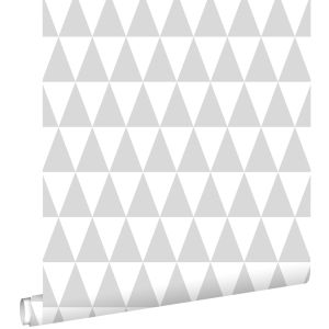 Estahome papel pintado triángulo geométrico gráfico 53 cm x 10.05 m 128842