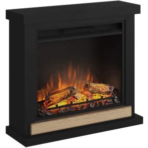 Chimenea electrica tagu haguen negra