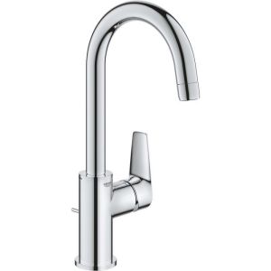 Grohe mezclador monomando de lavabo - talla l - cuello de cisne - cromo