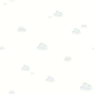Papel pintado texturizado tnt nubes menta