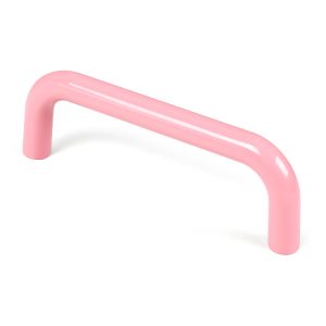 Tirador abs 96mm rosa brillo lote de 50