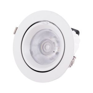Foco downlight LED 30w 4500lm 2700ºk circular orientable 40.000h [ho-cob-c