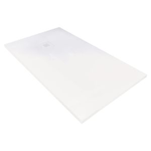 Plato de ducha nola 3 - puede cortarse - 90x180x3cm - resina - blanco