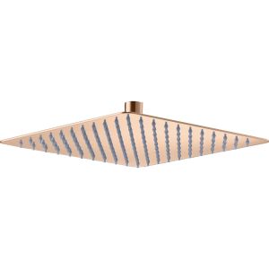 Rociador extraplano cuadrado 25×25 cm acero inox niquel óxido