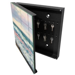 Guardallaves decorativo 30x30x5 marina, apertura izquierda tulup