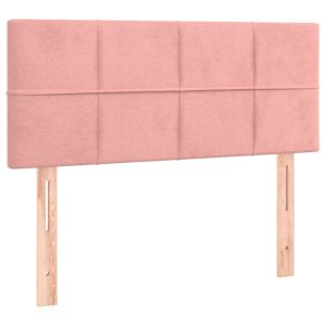 vidaXL cabecero de terciopelo rosa 80x5x78/88 cm