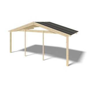 Alero de terraza 6x3 m  - para casetas