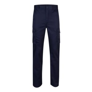 Pantalon de trabajo stretch velilla color azul navy 48