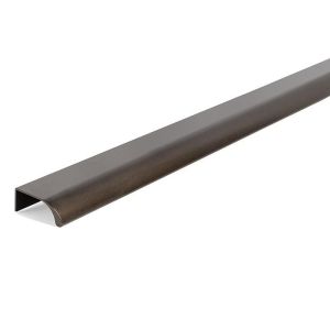 Tirador aluminio ona acabado marron metaliz dist. 544mm.