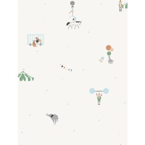 Papel pintado texturizado tnt circo beige