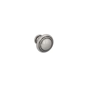 Pomo para muebles en zamac 25 mm de diam