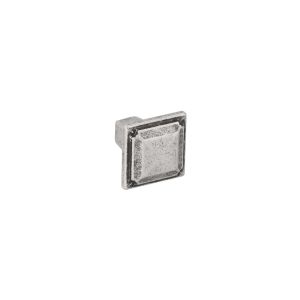 Pomo para muebles en zamac 28 x 28 mm de diam