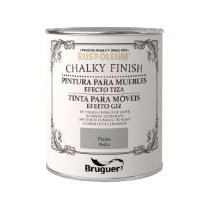 Rust-oleum bruguer chalky finish pintura mueb piedra 750ml