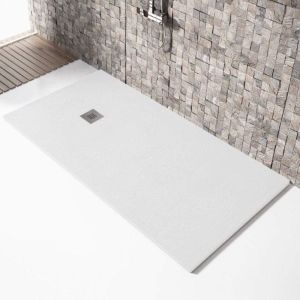 Plato de ducha resina madison blanco  80x190cm