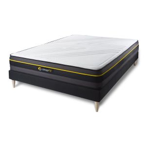 Pack colchón active 180x200cm + somier multiláminas, espuma viscoelástica ,