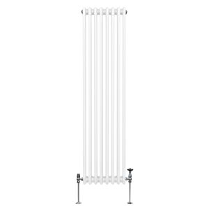 Radiador tradicional vertical de 3 columnas – 1800 x  382 mm - blanco