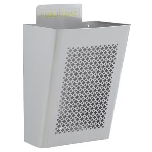 Arregui curvo e2327 cesta de publicidad de acero inoxidable, 8 l