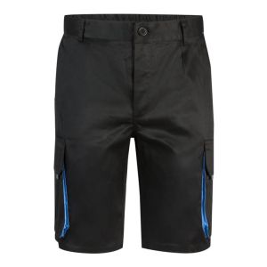 Velilla bermuda bicolor 54 negro/celeste