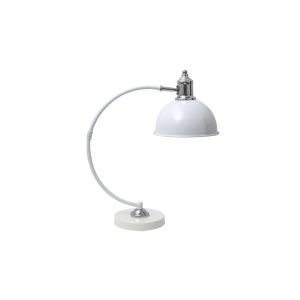 Lujan desk lamp 1xe27 metal white