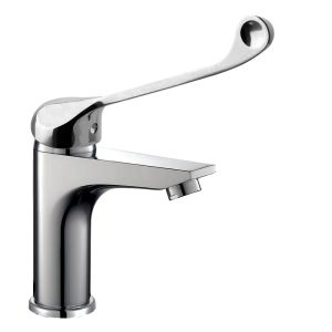 Kibath grifo medical maneta larga monomando den cromo brillo de latón
