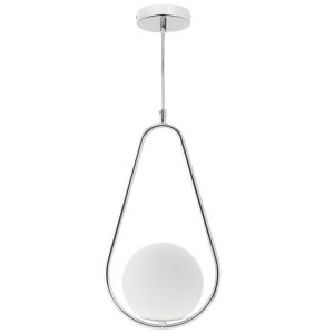 Lampara de techo aimee color cromo