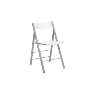 Pack 4 sillas plegables 48x45 cm pisa blanco