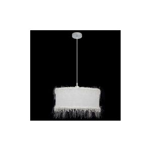 Lampara de techo hilos blanco  40cm