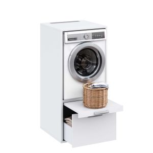 Mueble armario para lavadora t-bath 67,2x144cm blanco