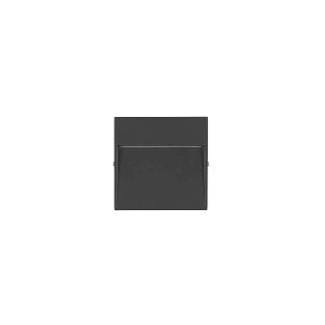 Empotrable de pared IP65 modelo Nod Square LED  Negro FORLIGHT