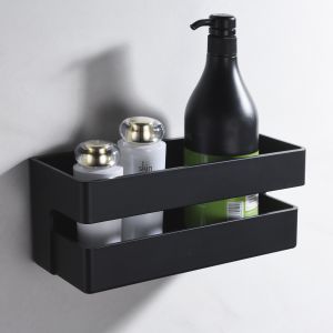 Jabonera frontal de PVC color negro [ imex® ]