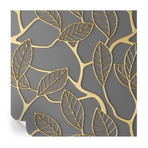 Papel pintado autoadhesivo hojas elegantes 250x250 tulup