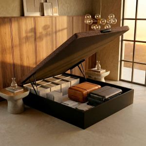 Canapé 105x190cm royal sleep space bed wengué montaje incluido