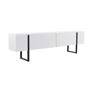 Mueble para la tele de madera <<serenity>> 180 x 30 x 45 cm - blanco