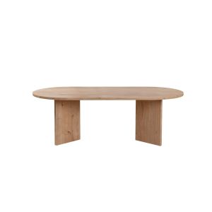 Mesa de centro de madera "sable" - 60 x 119 x 40 cm - roble zafiro