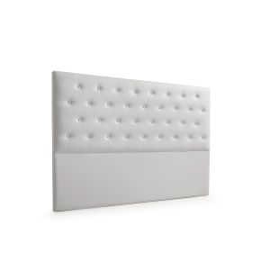 Cabecero tapizado ferrara polipiel 220x120x8 cm - moonia