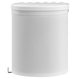 vidaXL papelera de cocina empotrada plástico 12 l