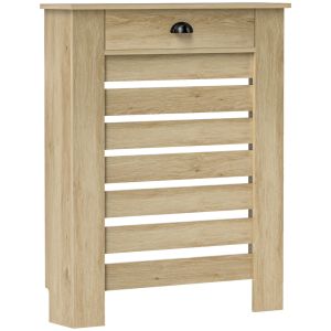 Cubre radiadore 78x19x95.5 cm mdf color marrón Homcom, hogar - decoración