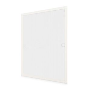 Mosquitera fija para ventana 85x85 cm - blanco - fibra de vidrio