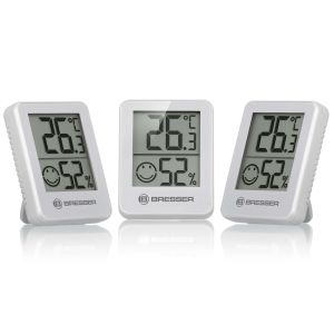 3 higrómetros indicadores de humedad para controlar el clima interior