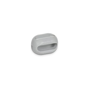 Conector para cadena de bolas cortada de ø 4 mm - juego de 4 - gris